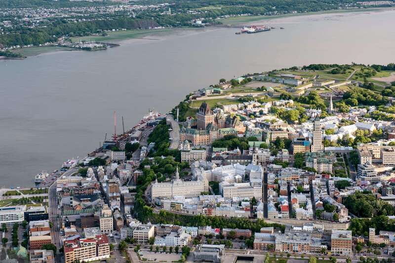 Attitude-Helicopter: Helicopter tour of Quebec City - The Authentic Quebec Experience from the Air