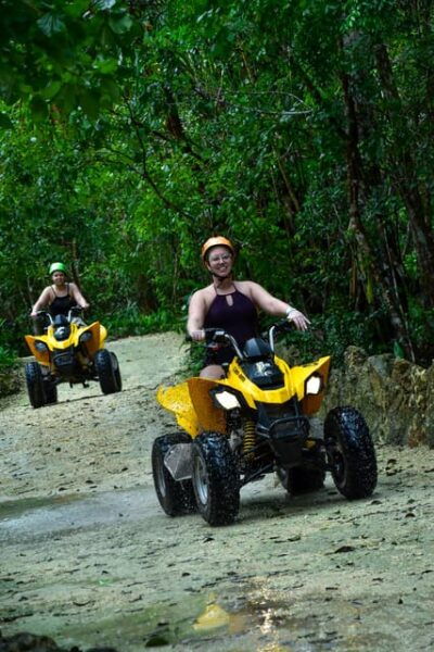ATV 2x1: Shared Atv, Cenote, Zipline & Lunch From Cancun - Frequently Asked Questions