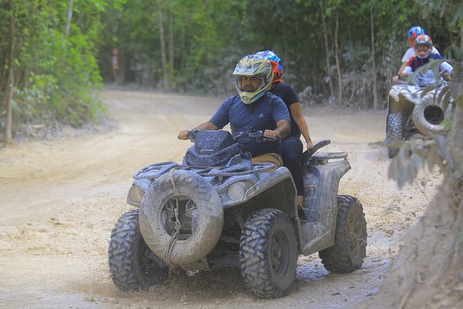 ATV Adventure, Ziplines, Cenote Swim, Snack & Transport Included. - Duration and Pickup Information