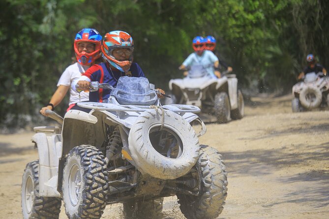 ATV Adventure, Ziplines, Cenote Swim, Snack & Transport Included. - Language Options and Hotel Transportation