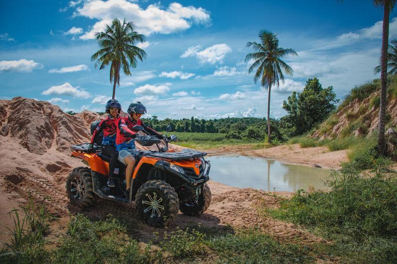 ATV and BUGGY ADVENTURES by Pattayas Real Offroad Tours - A proper pause at the base
