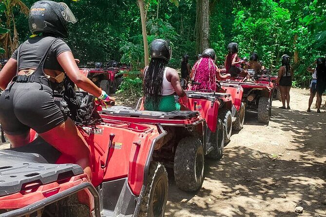 ATV Blue Hole Rafting and Horseback Ride from Montego Bay 4in1 - Good To Know