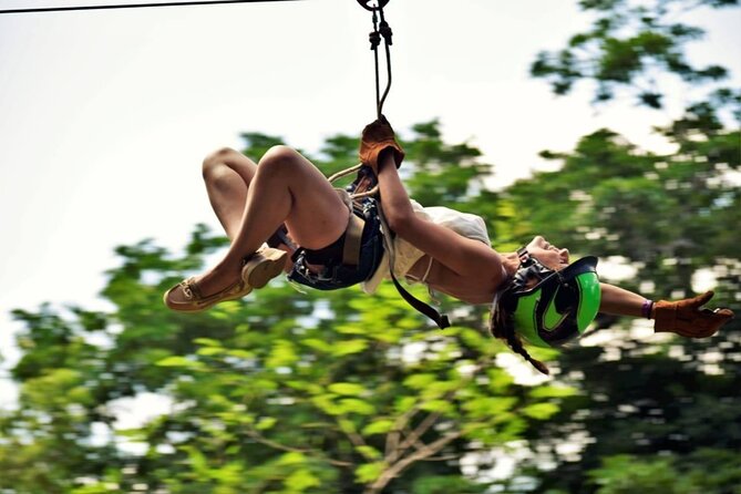 ATV Jungle Ride, Cenote & Ziplines! Roundtrip - Playa Del Carmen - Refreshing Cenote Visit