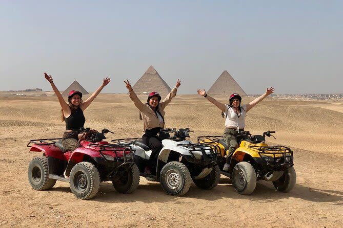 ATV Quad Bike Ride at Giza Pyramids - Who will enjoy this ride most