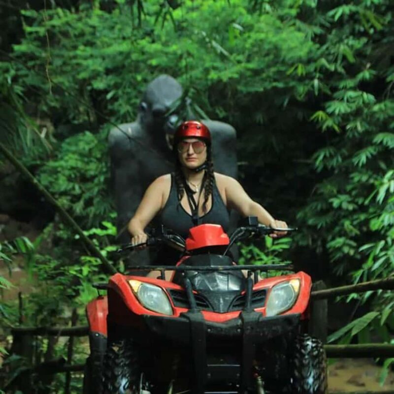 ATV Quad Biking Payangan with a Hidden Large Gorilla Statue - Good To Know