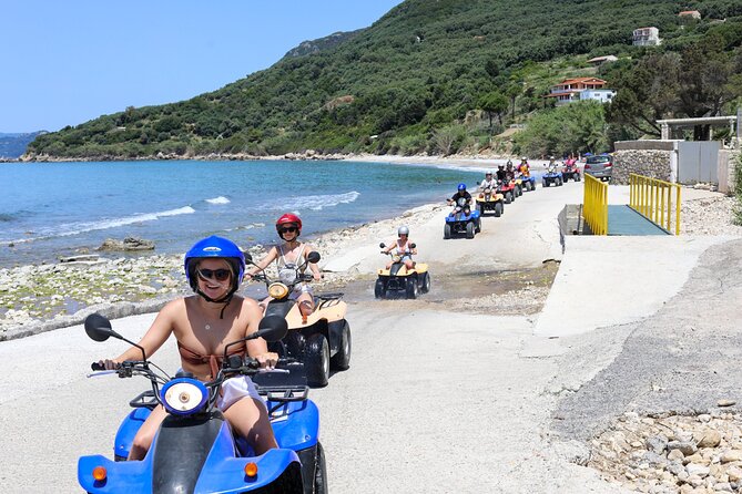 ATV Quad Guided Tour & Food Tasting/Lunch @The Pink Palace Corfu - Common Questions