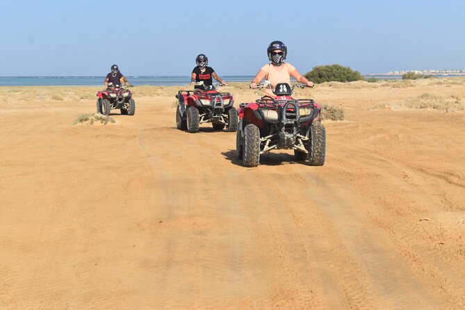 ATV QUAD, Super Moto Marine Buggy Car, Snorkeling, Snacks - Marsa Alam - Pickup Details