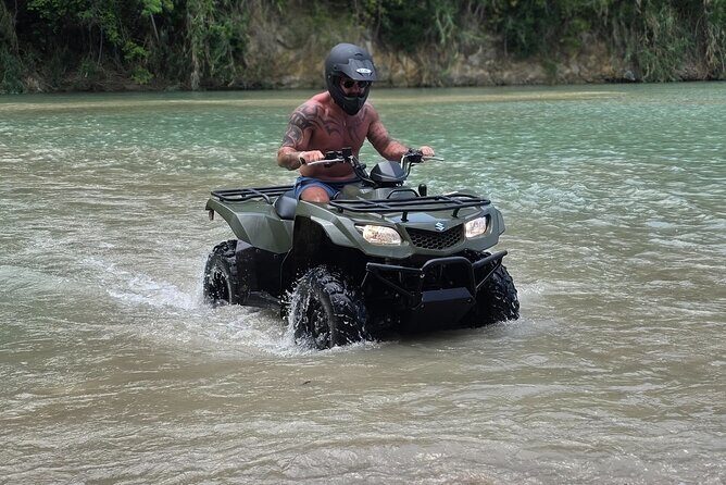 ATV Ride Blue Hole and Bamboo Rafting Tour - Good To Know