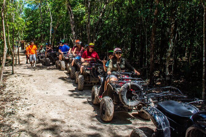 ATV shared Cenote & Ziplines - Extreme Experience from Playa del Carmen - FAQs