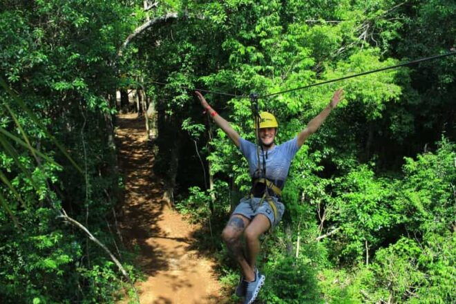 Atv Single Drive Zipline and Cenote Swim - Adventure Activities
