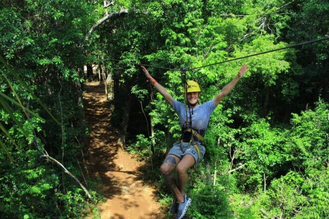 Atv Single Drive Zipline and Cenote Swim - ATV Adventure