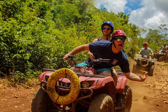 Atv Single from Cancun plus Ziplines circuit and Cenote swim experience - Good To Know