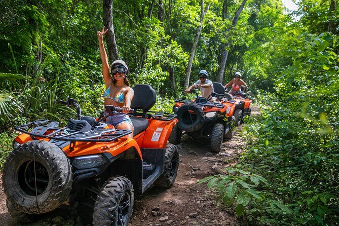ATV Single, Tulum Ruins & Underground Cenote from Cancun - The Underground Cenote