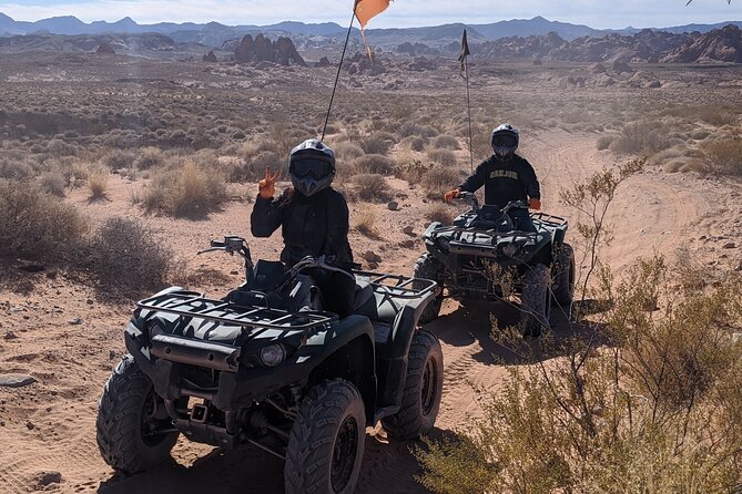 ATV Tour and Dune Buggy Chase Dakar Combo Adventure From Las Vegas - Date and Travelers