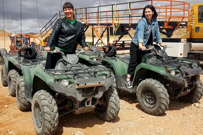 ATV Tour and Dune Buggy Chase Dakar Combo Adventure From Las Vegas - Meeting and Pickup