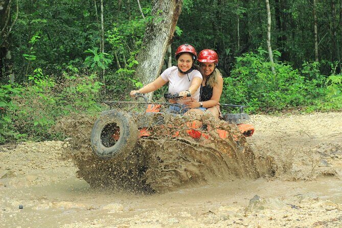 ATV Tour from Cancun and Puerto Morelos with Ziplines and Cenote. - The Itinerary in Detail