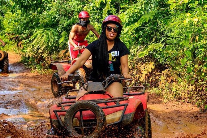 ATV Tour With Cenote Swim, Ziplines, Transportation and Lunch Included - ATV Ride Options