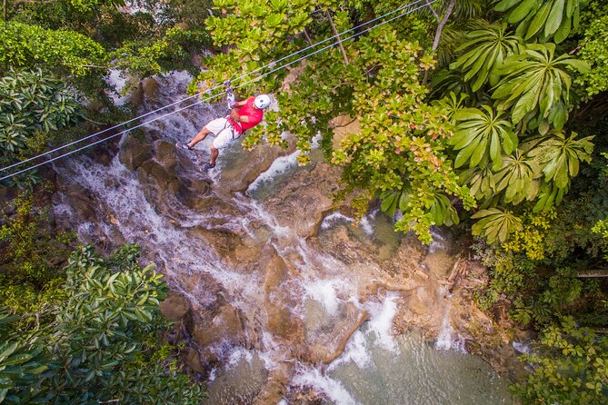 ATV With Dunns River Climb & Zipline From Chukka Island Village - Tour Overview
