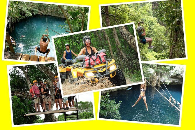 ATV, zip lines and cenote - What Reviewers Say
