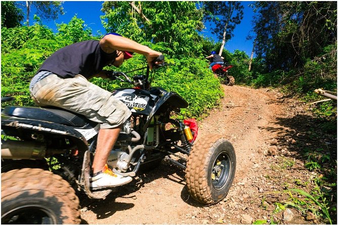 ATV, Zipline, Optional Monkeys/Sloths/Macaws Visit & West Bay Beach Resort - Excursion Details
