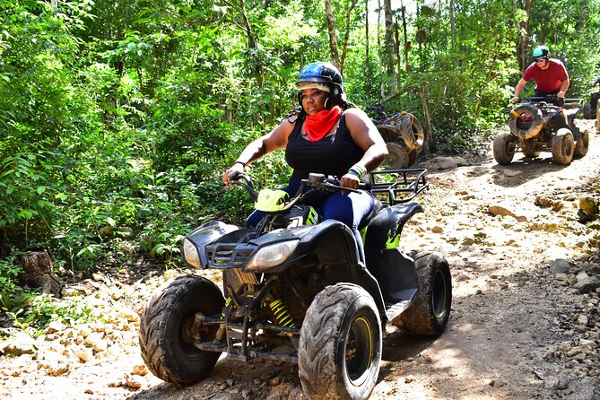 ATVs (Shared), Ziplines & Cenote! Half-Day With Transportation From Cancun - Zipline Thrills