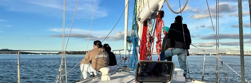 Auckland Harbour Sailing Cruise - A 50-foot yacht, with room to join in