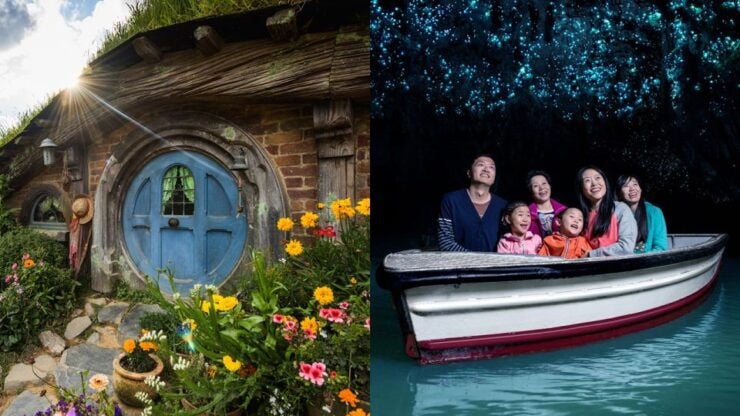 Auckland: Hobbiton Movie Set and Waitomo Small Group Tour - Free Cancellation and Flexible Payment