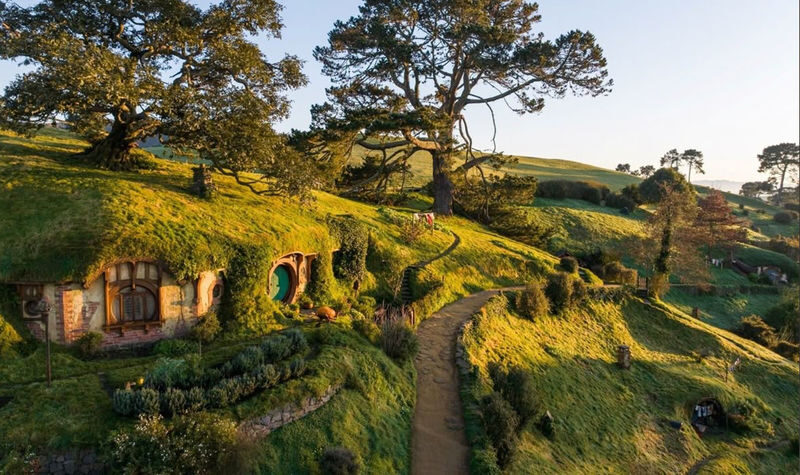 Auckland Hobbiton & Waitomo Glowworm Caves Day Tour - Two very different New Zealand stops