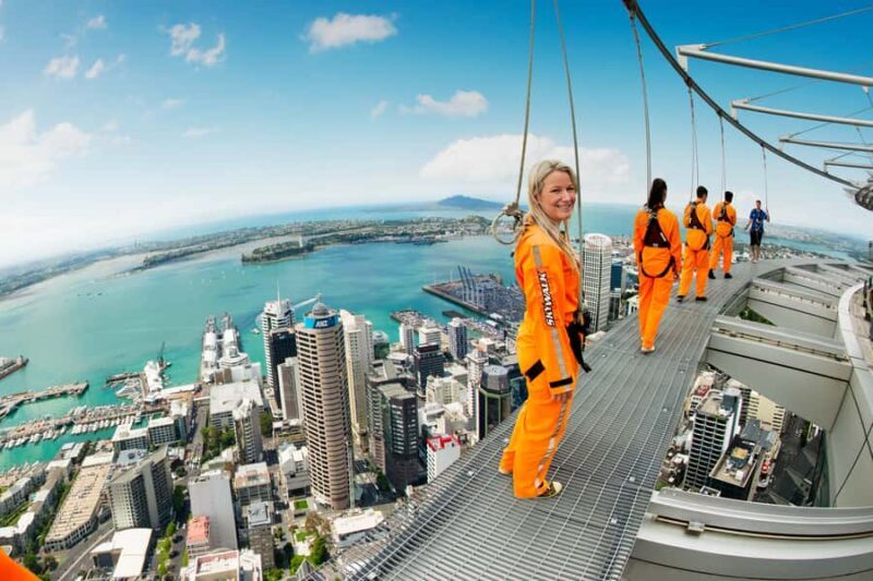 Auckland: Sky Tower SkyWalk - 192m High Edge Walk - Good To Know