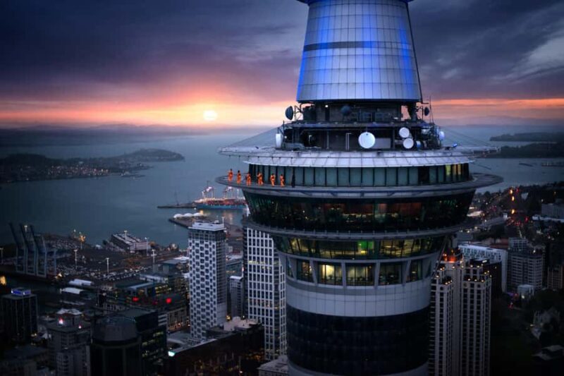 Auckland: Sky Tower SkyWalk - 192m High Edge Walk - The Experience in Detail