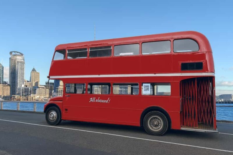 Auckland: Vintage Double-Decker Bus Sightseeing Tour - An Authentic Vintage Ride Through Auckland