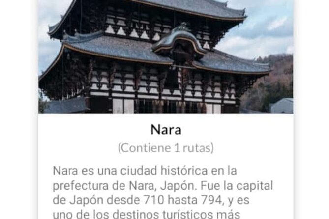 Audio Guide App Japan Tokyo Kyoto Takayama Kanazawa Nikko and Others - Points of Interest in Tokyo