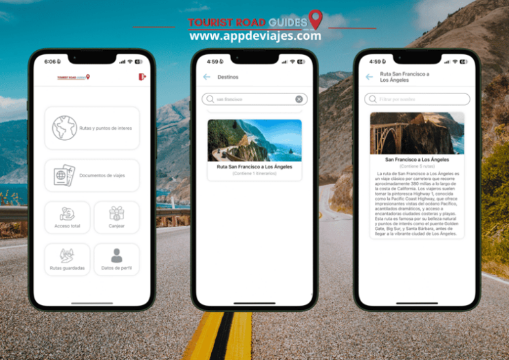 Audio Guide App Route San Francisco to Los Angeles - Good To Know