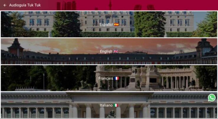 Audio Guide Through the Best of Madrid With Native Voices - Languages and Accessibility