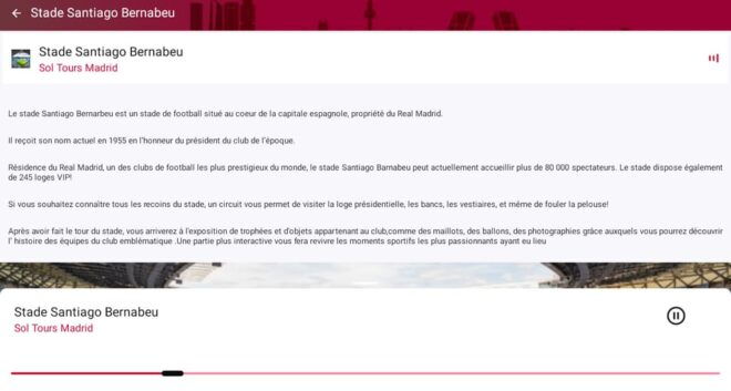 Audio Guide Through the Best of Madrid With Native Voices - Dedicated Mobile Application
