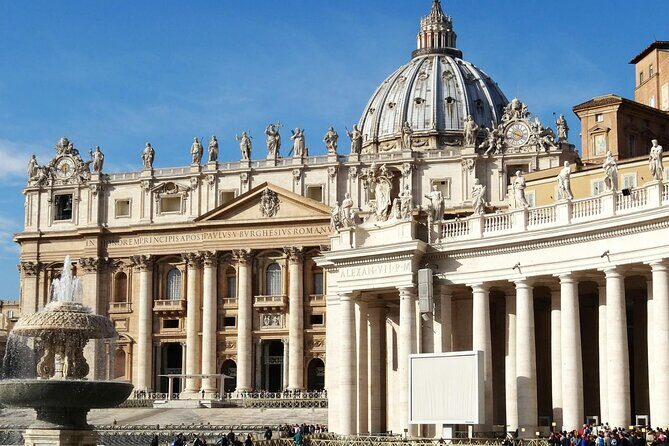 Audio Guide to St Peters Basilica and Entry through the Holy Door - What’s Included and Not