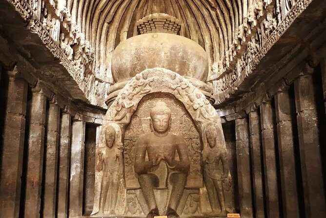 Audio Guided Tour Of Ellora Buddhist Caves, Aurangabad on HopOn India App - Discovering the Ellora Buddhist Caves with an Audio Guide