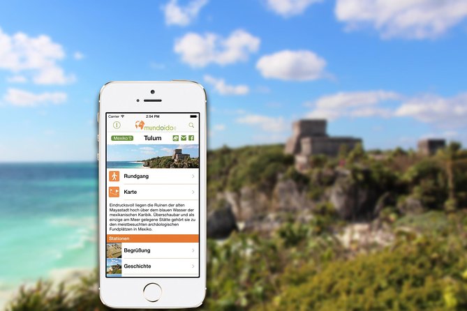 Audioguide Tulum, Audioguide-App Mayastadt Tulum, Tour Tulum Archaeological Site - End Point and The Sum Up