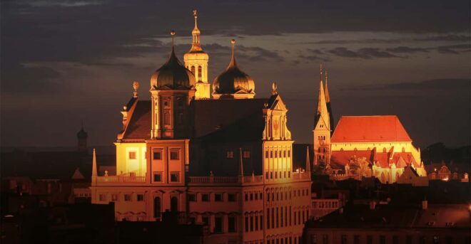 Augsburg: Illuminated Guided Evening Walking Tour - Tour Details
