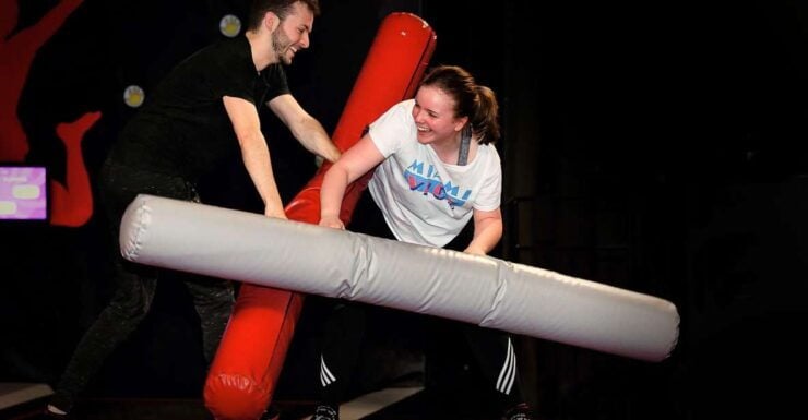 Augsburg: Trampoline Jumping at Jumptown - Gravity-Defying Trampoline Fun in Augsburg