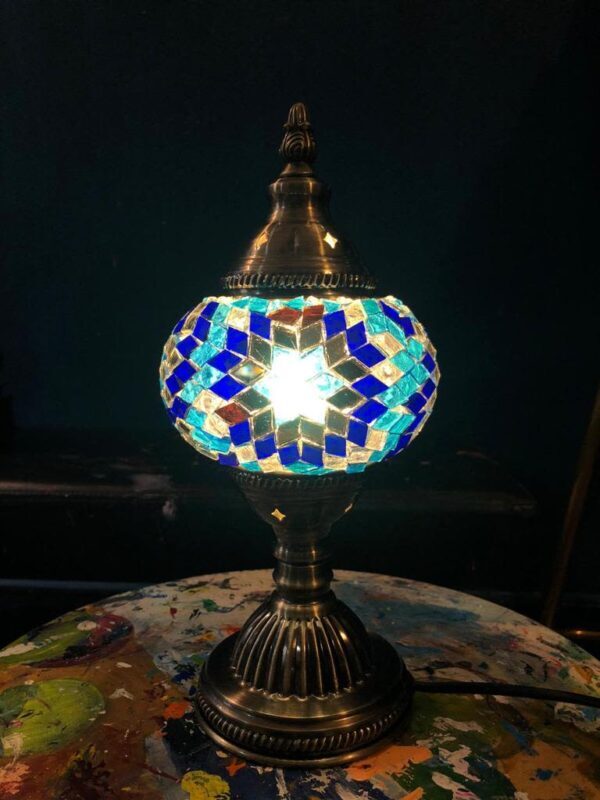 Aura Art Mosaic Lamp Workshop | Causeway Bay - The careful part: securing the pieces