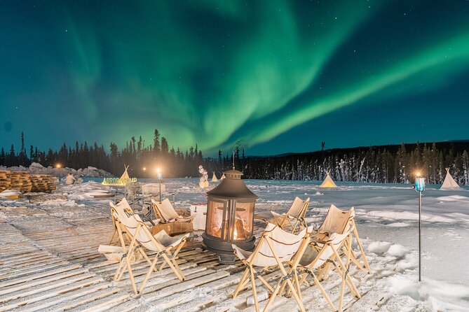 Aurora Viewing at Aurora Camp North Pole - Location and Duration