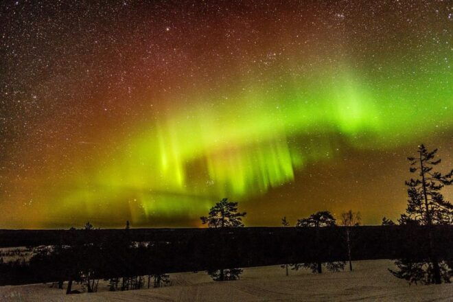 Auroras Northern Lights in Saariselka - Photography and Tips