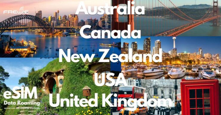 Aust, Canada, NZ, UK, USA Esim : 10gb-15days to 20gb-30days - Esim Activation Process