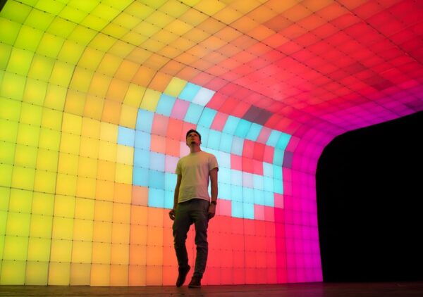 Austin: Wonderspaces Interactive Art Exhibition Entry Ticket - Engaging Contemporary Art
