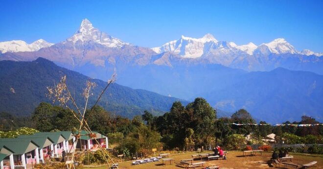 Australian Camp & Dhampus: 2-Day Private Trekking Tour - Day 1 Highlights