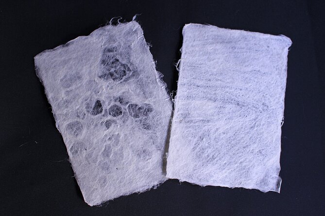 Authentic Handmade Washi Paper Making Workshop in Ueno - Start and End Time Logistics