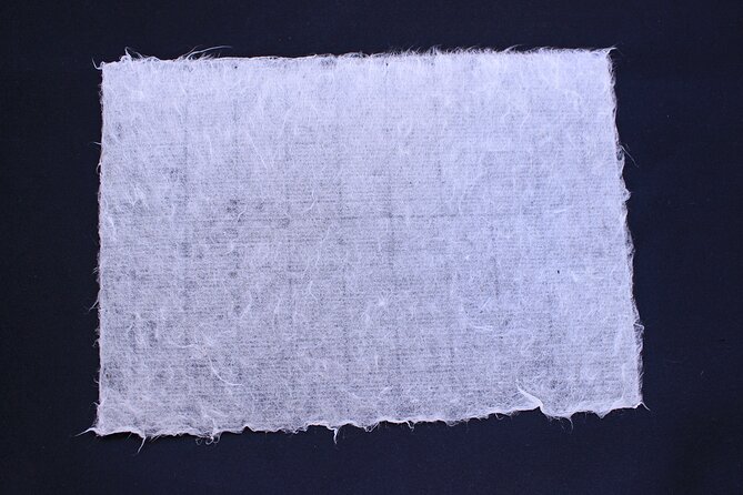 Authentic Handmade Washi Paper Making Workshop in Ueno - The Sum Up