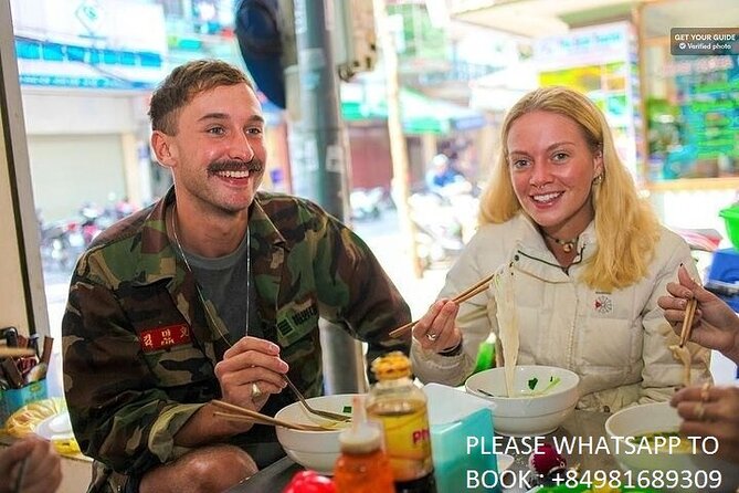 AUTHENTIC Hanoi Street Foodie Tour - WALKING - Pricing and Payment Options