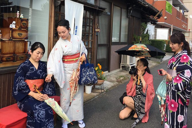 Authentic Kimono Culture Experience Dress, Walk, and Capture - Dressing in Traditional Style